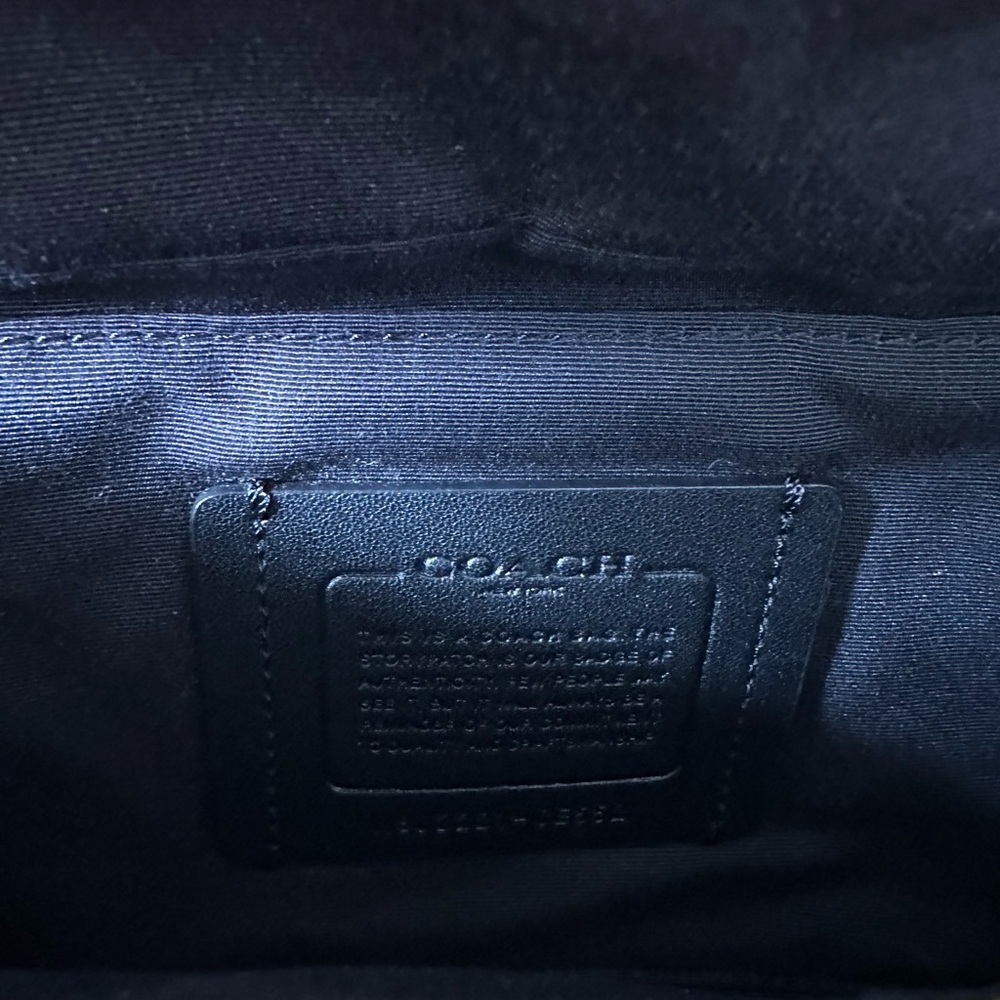 Coach Men's Blue and Yellow Belt Bag - Picture 4 of 4